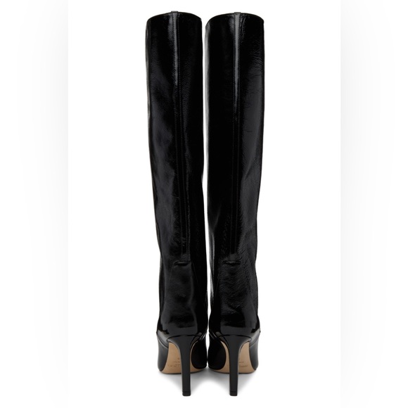 Jimmy Choo Black Mavis 85 Tall Boots - Picture 4 of 5